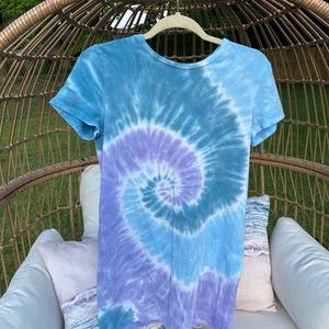 Cotton tie dyed summer dress